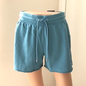 ATM Anthony Melillo French Terry Pull On Shorts Elastic Waist; size S